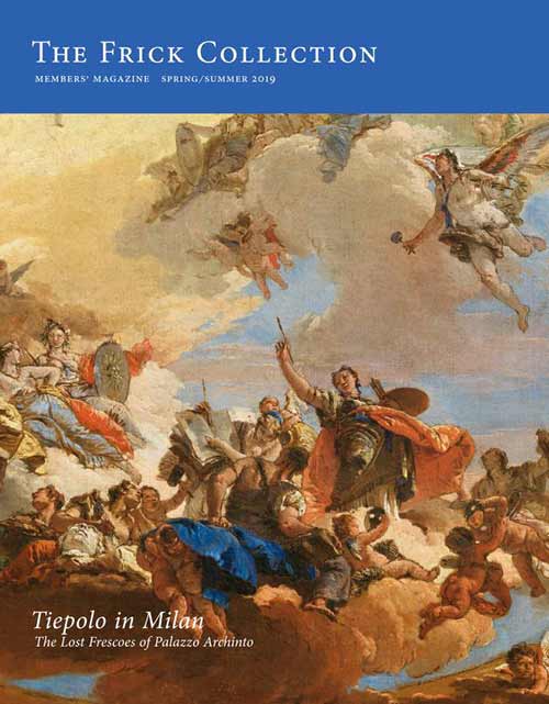 cover of Member Magazine, Spring /Summer 2019, scene with angels in clouds