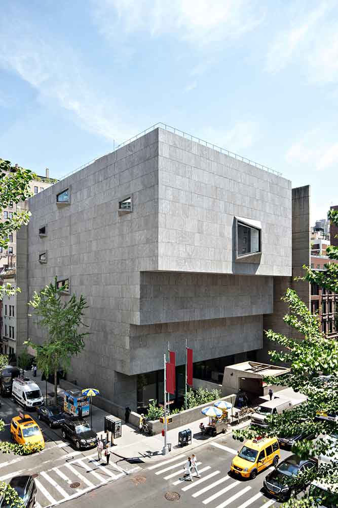 photo of exterior of building and street