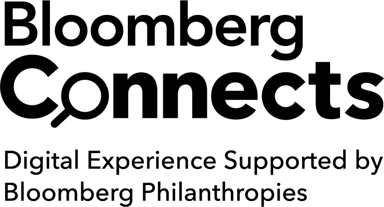 logo reads Bloomberg Connects, Digital Experience Supported by Bloomberg Philanthropies