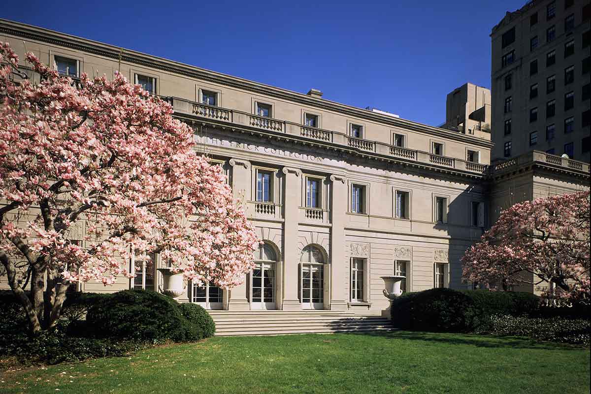 PDF of press image list for highlights of exterior and interior photos of The Frick Collection.
