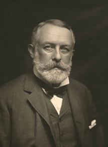duotone photograph of Henry Clay Frick head and shoulders