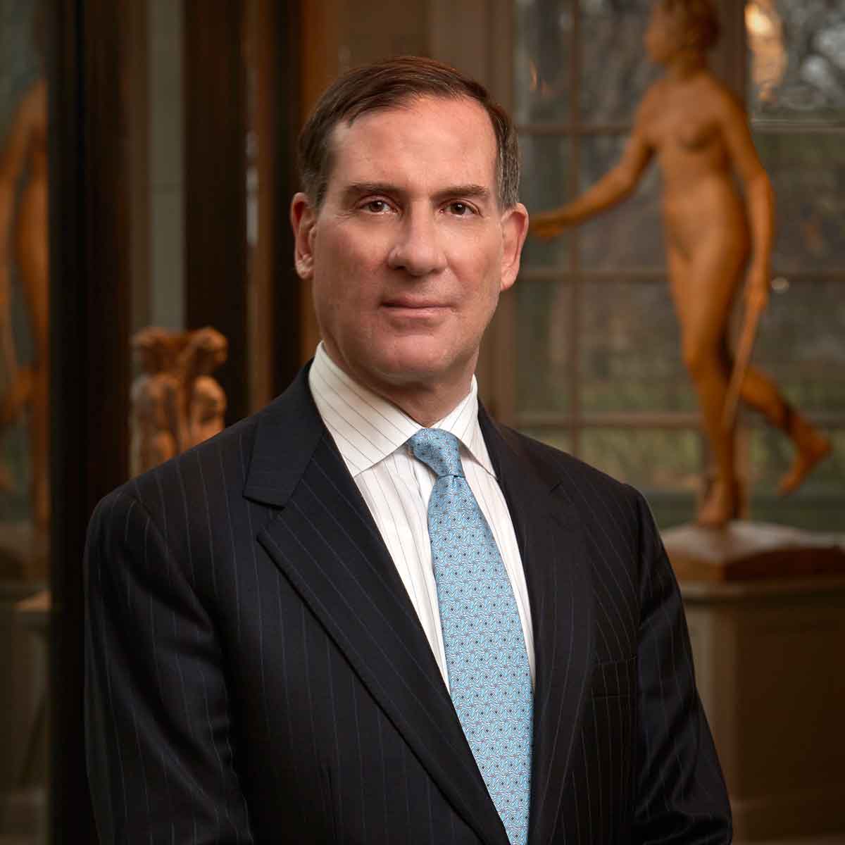 Director, Ian Wadropper promoting his lecture on history of the Frick Collection
