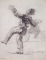 Goya, Crazy Skates, 1824-28, black crayon on paper, Museum of Fine Arts, Boston, Arthur Tracey Cabot Fund. Photography credit: ©2006 Museum of Fine Arts, Boston