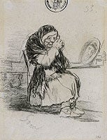 Old Woman with Mirror