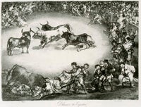 Goya, Bullfighting Scene , 1824, oil on canvas, The J. Paul Getty Museum, Los Angeles