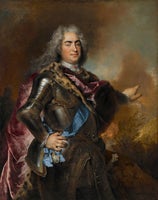 Nicolas de Largillierre 1656–1746) Augustus the Strong, Elector of Saxony and King of Poland,  1714–15, oil on canvas, The Nelson-Atkins Museum of Art, Kansas City, Missouri (Purchase: Nelson Trust)