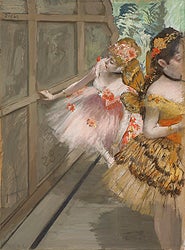 Norton William Simon with paintings