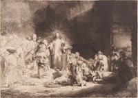 Christ Preaching (The Hundred Guilder Print)