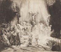 Christ Crucified between Two Thieves (The Three Crosses)