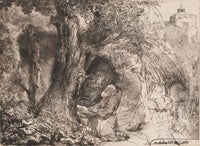 St. Francis Praying beneath a Tree