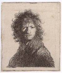 Self-Portrait, Frowning: Bust