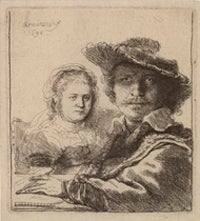Self-Portrait with Saskia