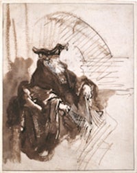 Seated Old Man