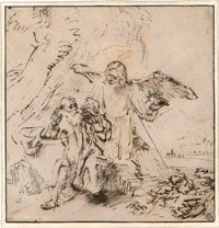The Prophet Elijah and the Angel in the Desert