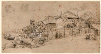Farmhouse and a Haystack