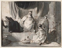 Hannah Presents Her Son Samuel to the High Priest Eli