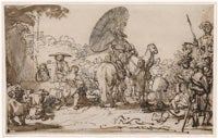 Rebecca and Eliezer at the Well