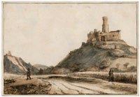 View of the Godesburg and the Drachenfels