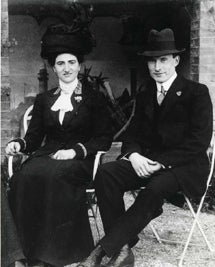 Frederik (Frits) Johannes Lugt and his wife, Jocoba Klever