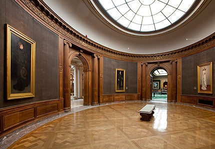 Portraits, Pastels, Prints: Whistler in The Frick Collection in the Oval Room of The Frick Collection