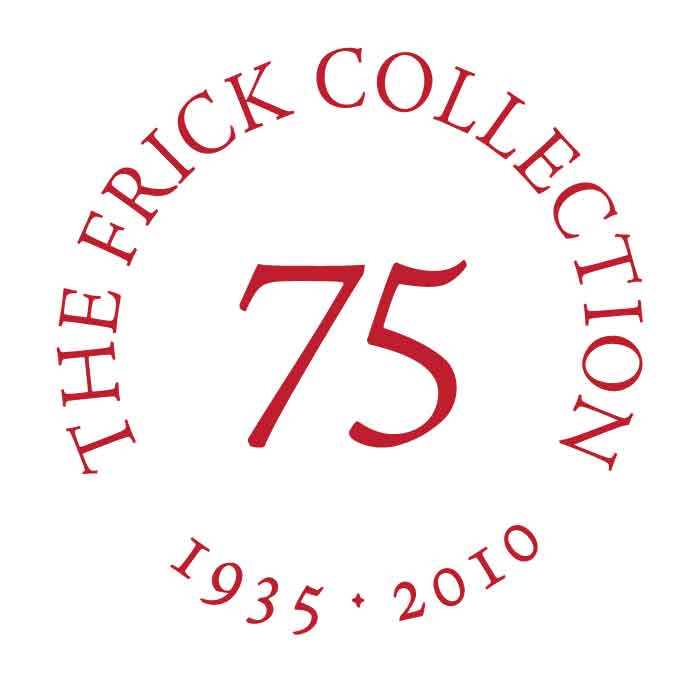 logo for the 75th anniversary of The Frick Collection