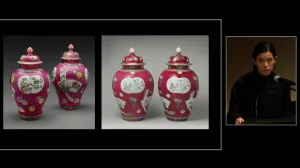 links to video recording of lecture on Chinese porcelain