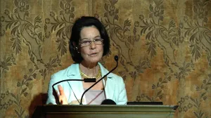 Link to video of Inge Reist giving welcoming remarks for symposium