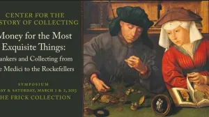 Link to video of Ian Wardropper and Inge Reist introducing the symposium 'Money for the Most Exquisite Things: Bankers and Collecting from the Medici to the Rockefellers'