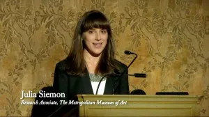 Link to video of Julia Siemon lecture