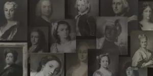 various photoarchive images of Rosalba's works