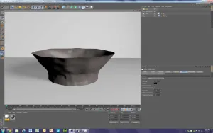 Screenshot of a 3D model of an ancient Zapotec vessel.