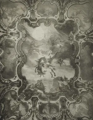 detail of Tiepolo's Perseus and Andromeda, ca. 1730-31 (destroyed 1943)