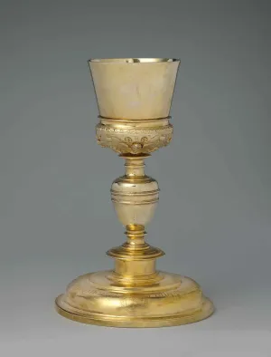 gilt silver chalice