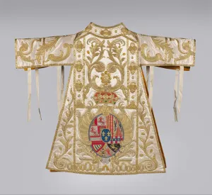 gold tunic like garment