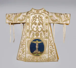 gold tunic like garment