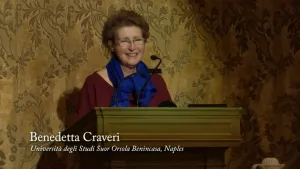 Link to video of Benedetta Craveri lecture