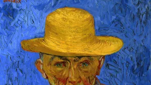 Link to video about 'Van Gogh's Portrait of a Peasant (Patience Escalier)' from the Norton Simon Museum
