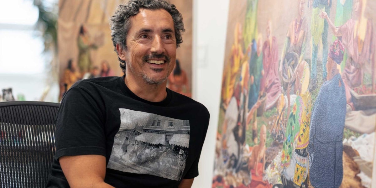 Kent Monkman: Officer and Laughing Girl